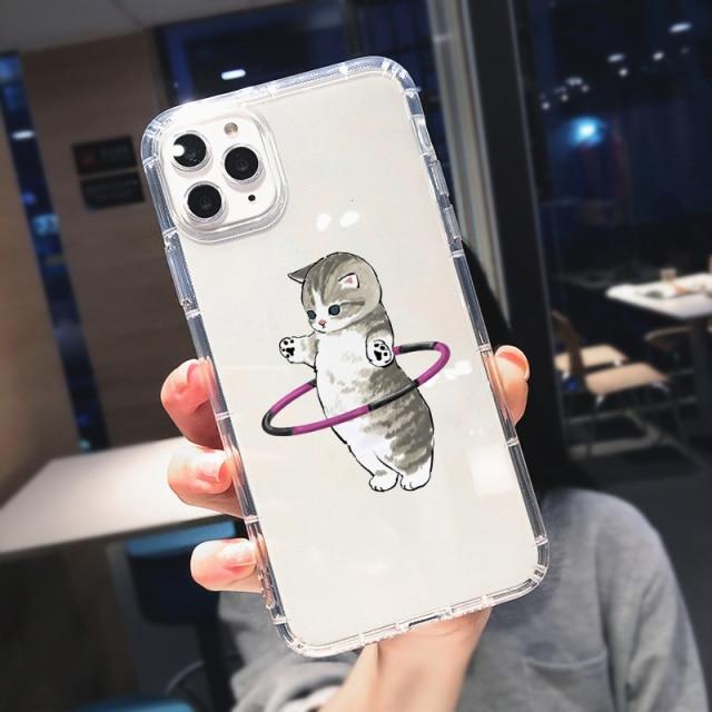 Cute and funny cat phone covers cases iphone cat