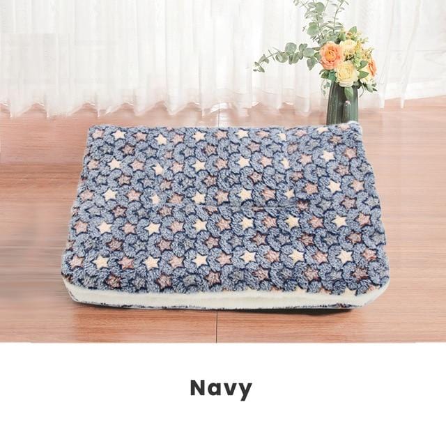 Thickened pet fleece blanket for warmth