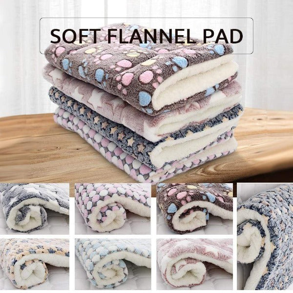 Soft Flannel Thickened Pet Soft Fleece Pad Pet