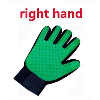 gentle silicone glove brush for cat grooming