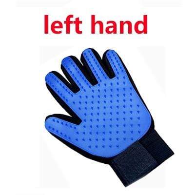 pet grooming mitt for cats with curly hair
