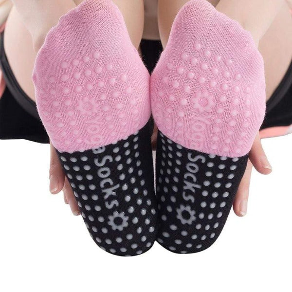 Cat Shape Yoga Socks for Women with Grip