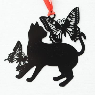Creative cat motif metal bookmarks bookmark cats