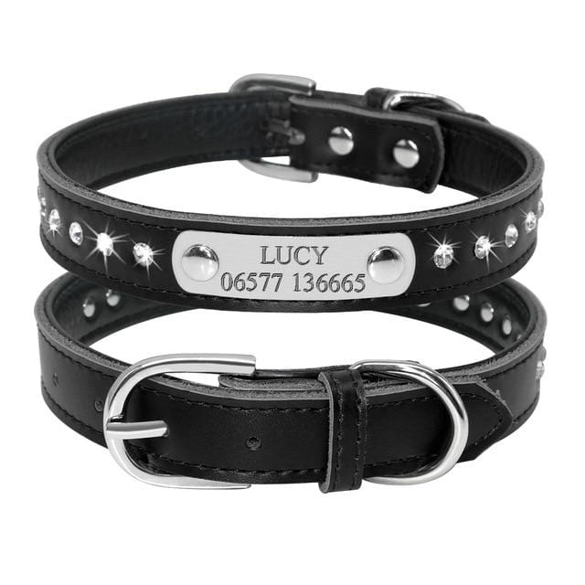 Personalized Dog Collars Free Engraving Custom Cat Pet Name ID Collar