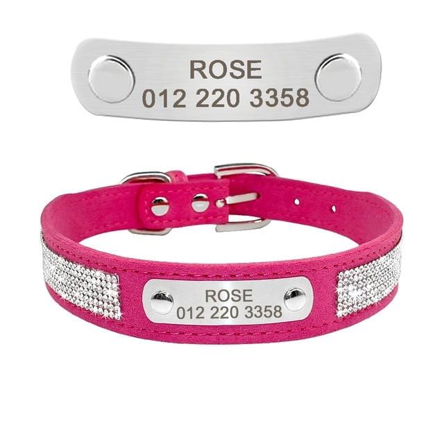 Engraved Soft Leather collars