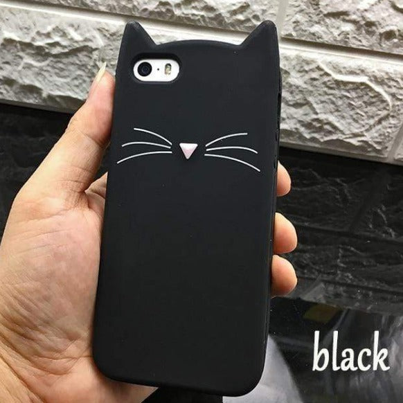 black cat phone case Best Cat Ears Phone Cases