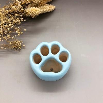 Kitty Paw Print Pots