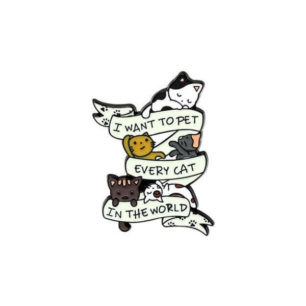 Cute Cats Enamel Pins cute cat pins