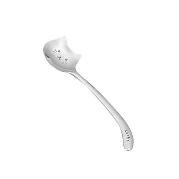 Cute Cat Design Smile Cat Coffee Spoon cute cat tea spoon
