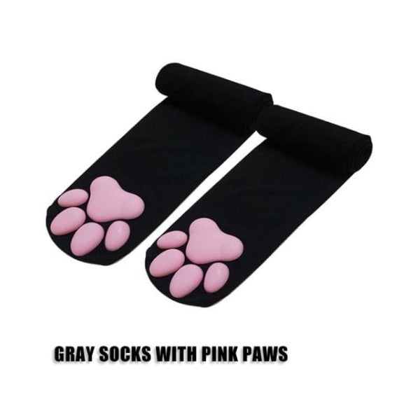 Women's Thigh Kitten Socks