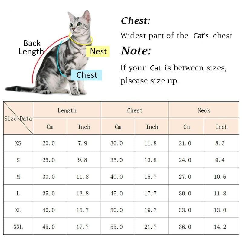 Cat vest for daily summer wear cat clothes vest