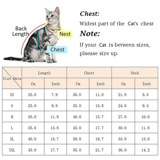 Cat vest for daily summer wear cat clothes vest