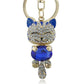 3d Animal Lucky Golden Cat Keychain