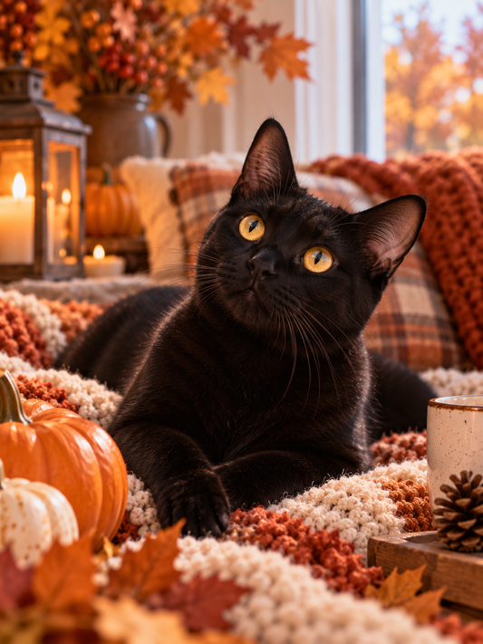 black cat superstitions, are black cats bad luck, black cat facts, black cat personality, myths about black cats