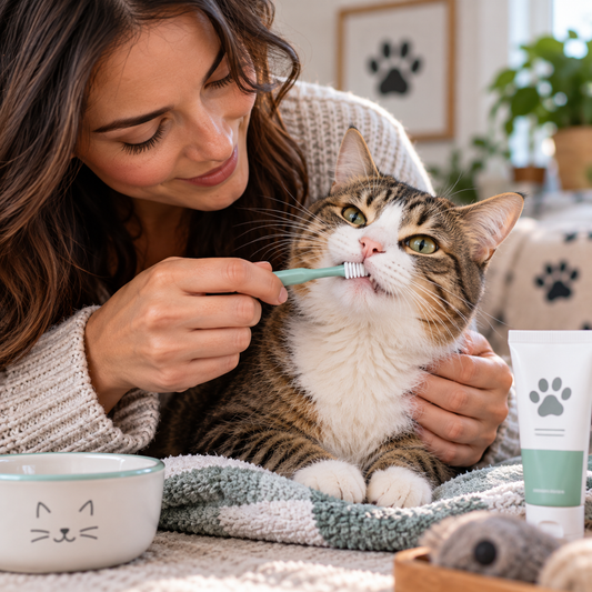 cat dental care, cat teeth cleaning, cat health, tooth care, cat parent