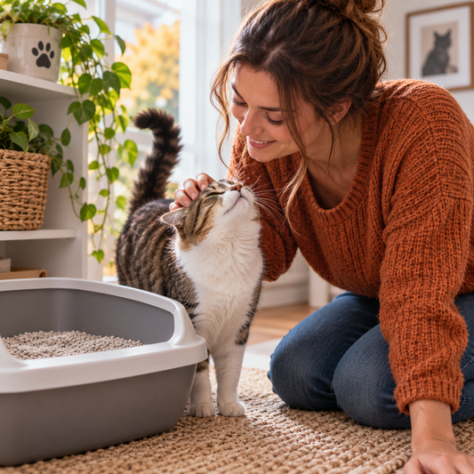 litter box, cat cleaning, litter scoop, cat accessories, cat parent, catcurio, multi-cat household