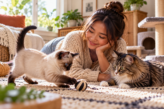 is my cat lonely, does my cat need another cat, signs my cat wants another cat, are cats happier in pairs, introducing a second cat, single cat syndrome