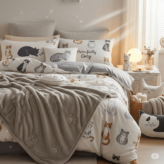 Transform Your Bedroom into a Cozy Cat Haven with These Adorable Essentials