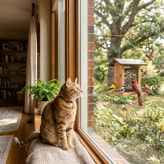 The Benefits of Bird Feeders for Indoor Cats You Should Know About