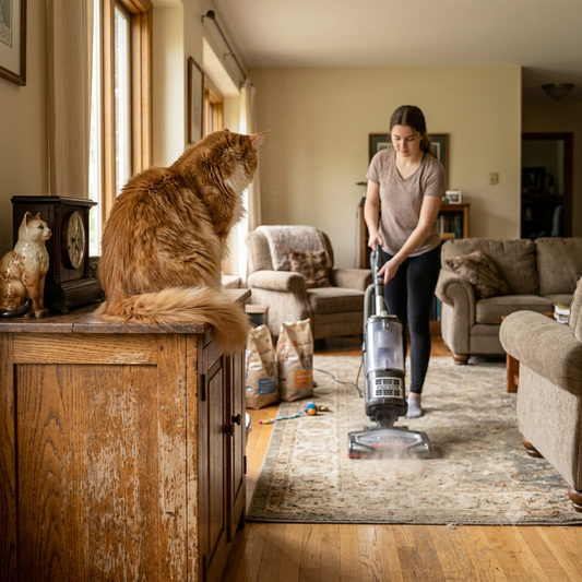 Why Do Cats Watch You Clean the House? The Fascinating Reason