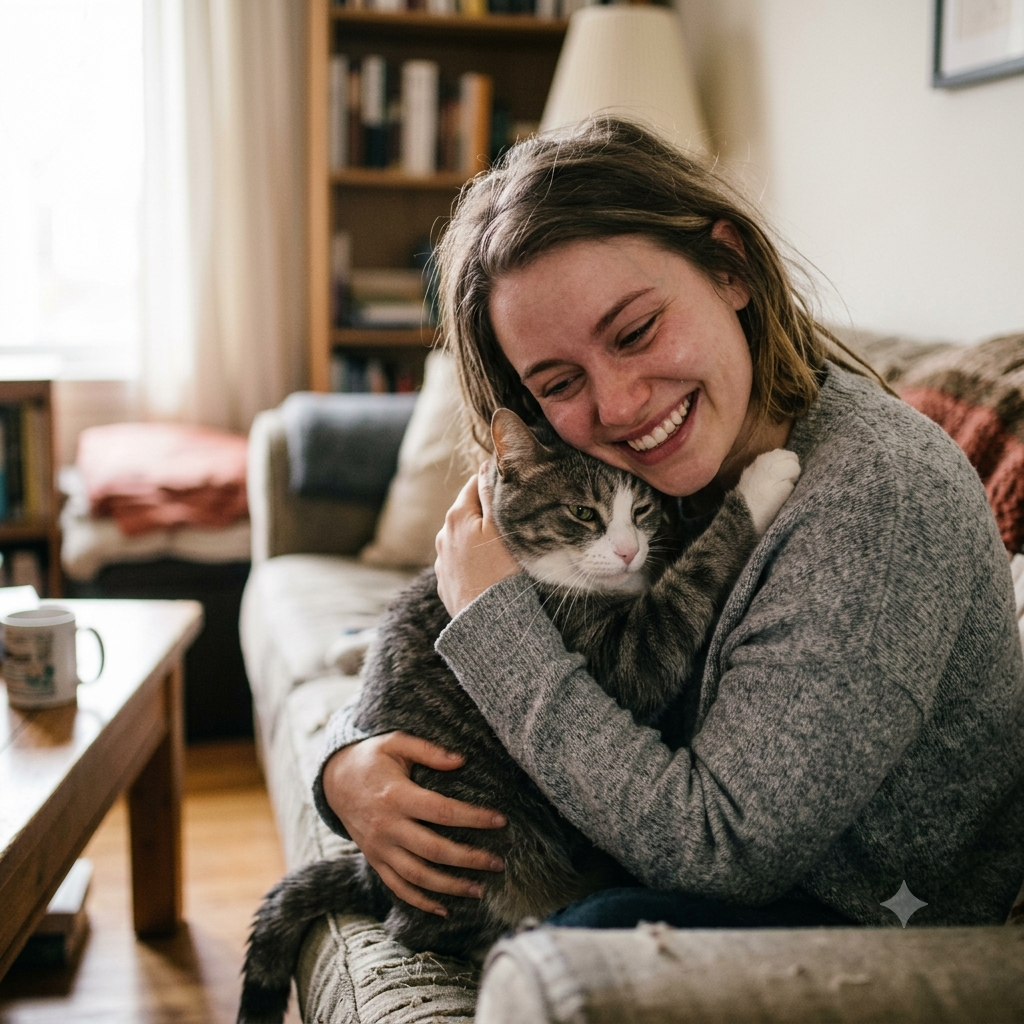 How Cats Comfort Humans Without Us Realizing It's Even Happening