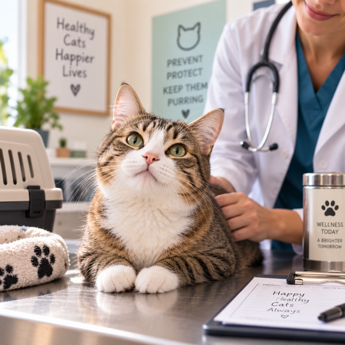 how often should an indoor cat go to the vet, how often should cats go to the vet, indoor cat vet visits, annual vet checkup for cats, senior cat vet visits, does my indoor cat need a vet