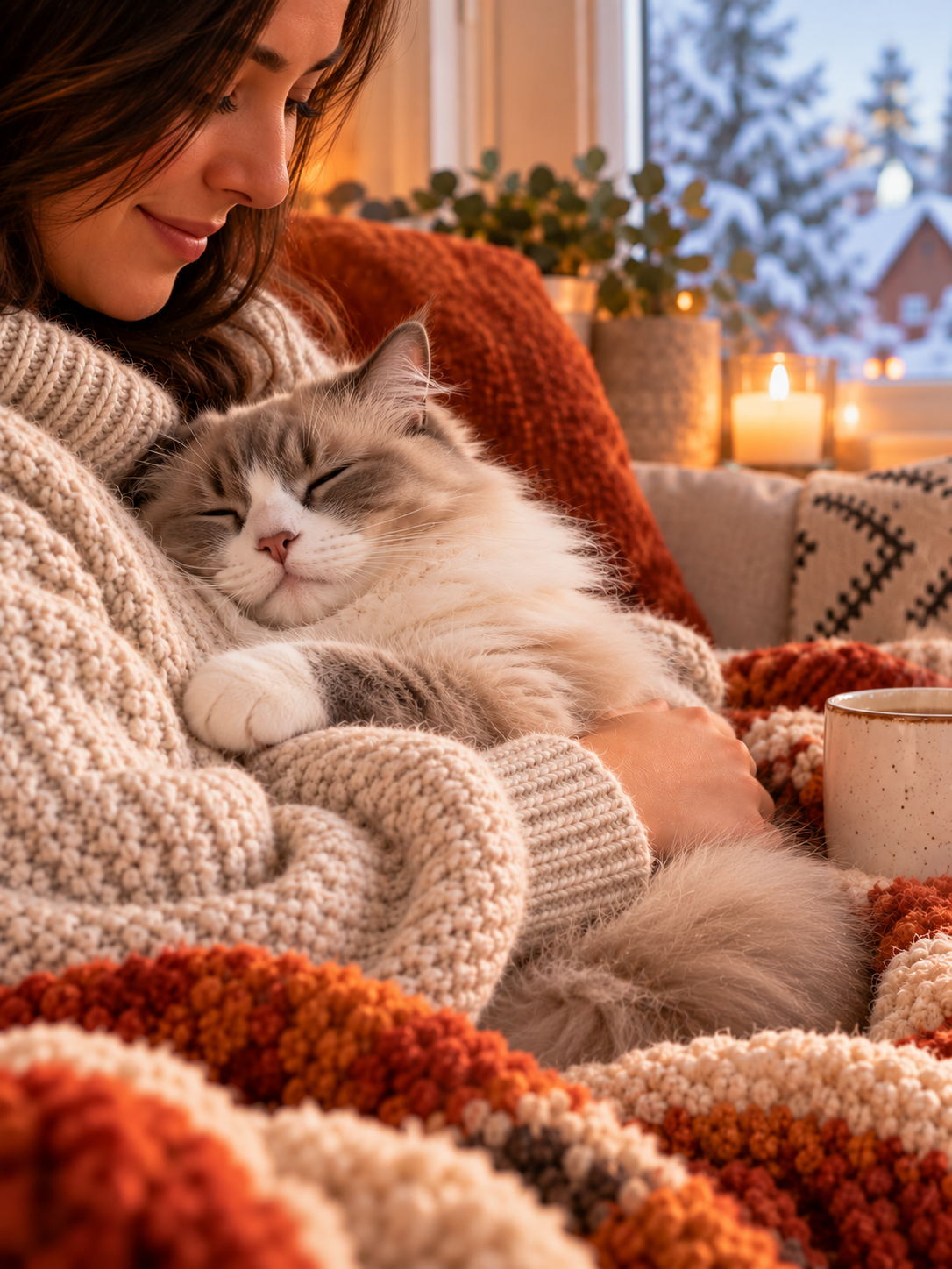 Why Do Cats Get More Cuddly When the Weather Gets Colder?
