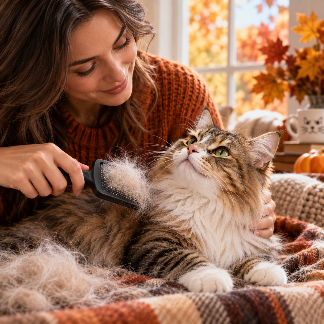 cat shedding in fall, why is my cat shedding so much, fall cat shedding, cats shedding in autumn, seasonal shedding in cats, excessive shedding in cats, cat shedding season, how to reduce cat shedding, cat shedding and hairballs