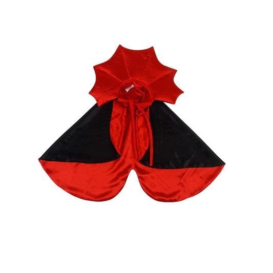 Feline vampire cape for Halloween