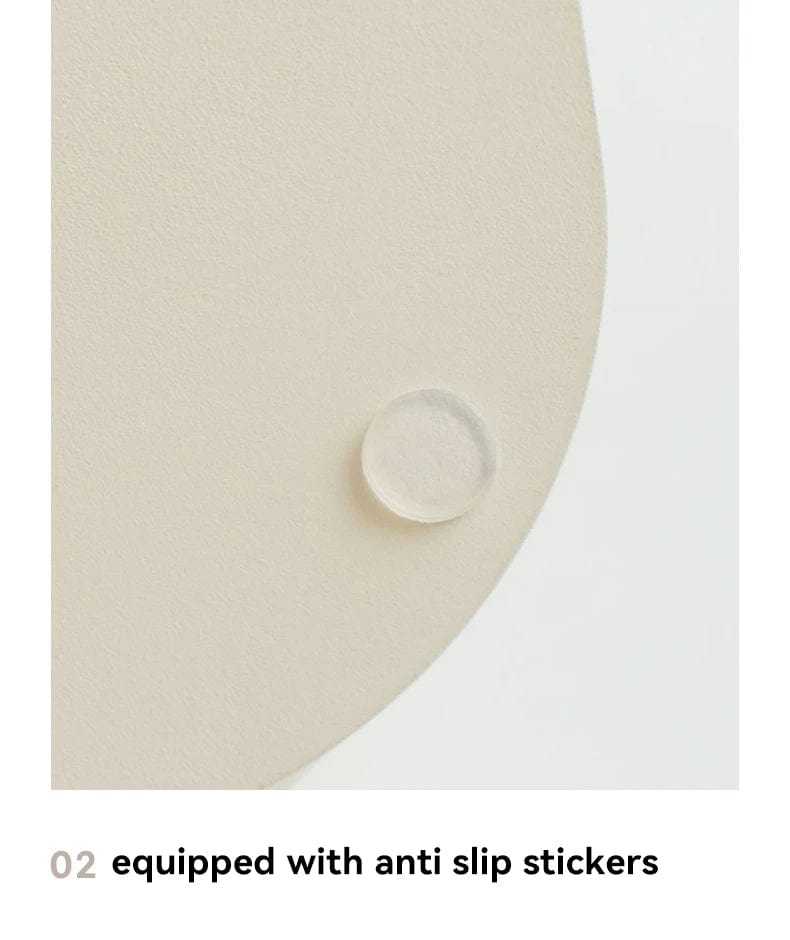 Anti-Slip Sticker Placement – Bottom View