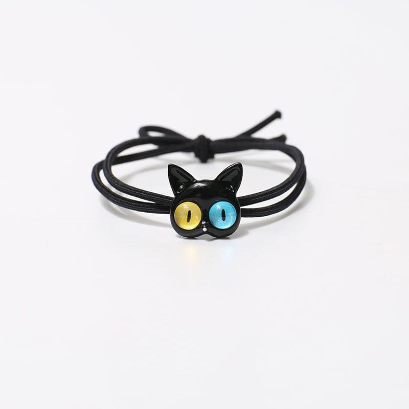 Black Cat Adjustable Ring Modern Trendy Style