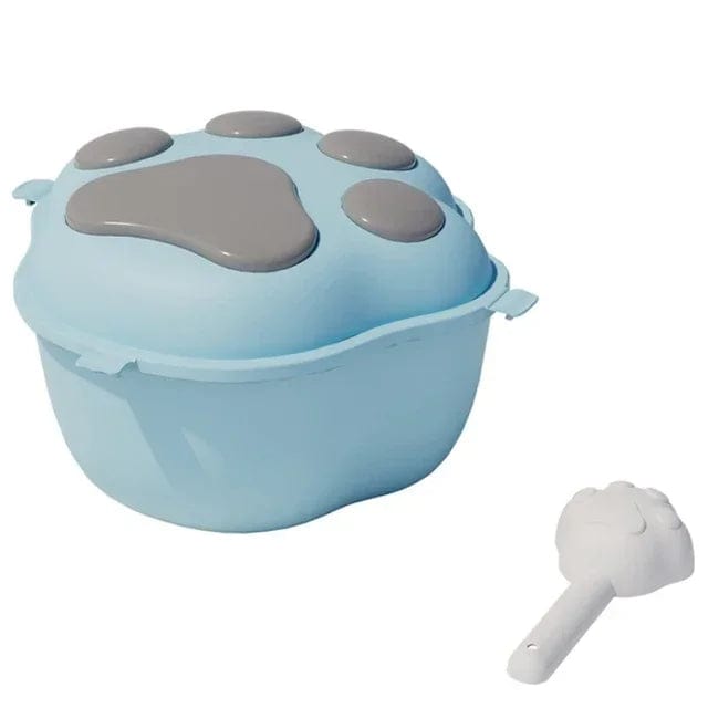Cat-proof airtight food storage container to prevent pests