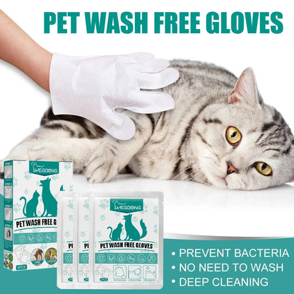 Cat Disposable Wash Free Cleaning Gloves
