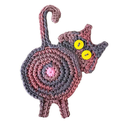 Cat Paw Coasters Collection – Multiple Colors & Styles