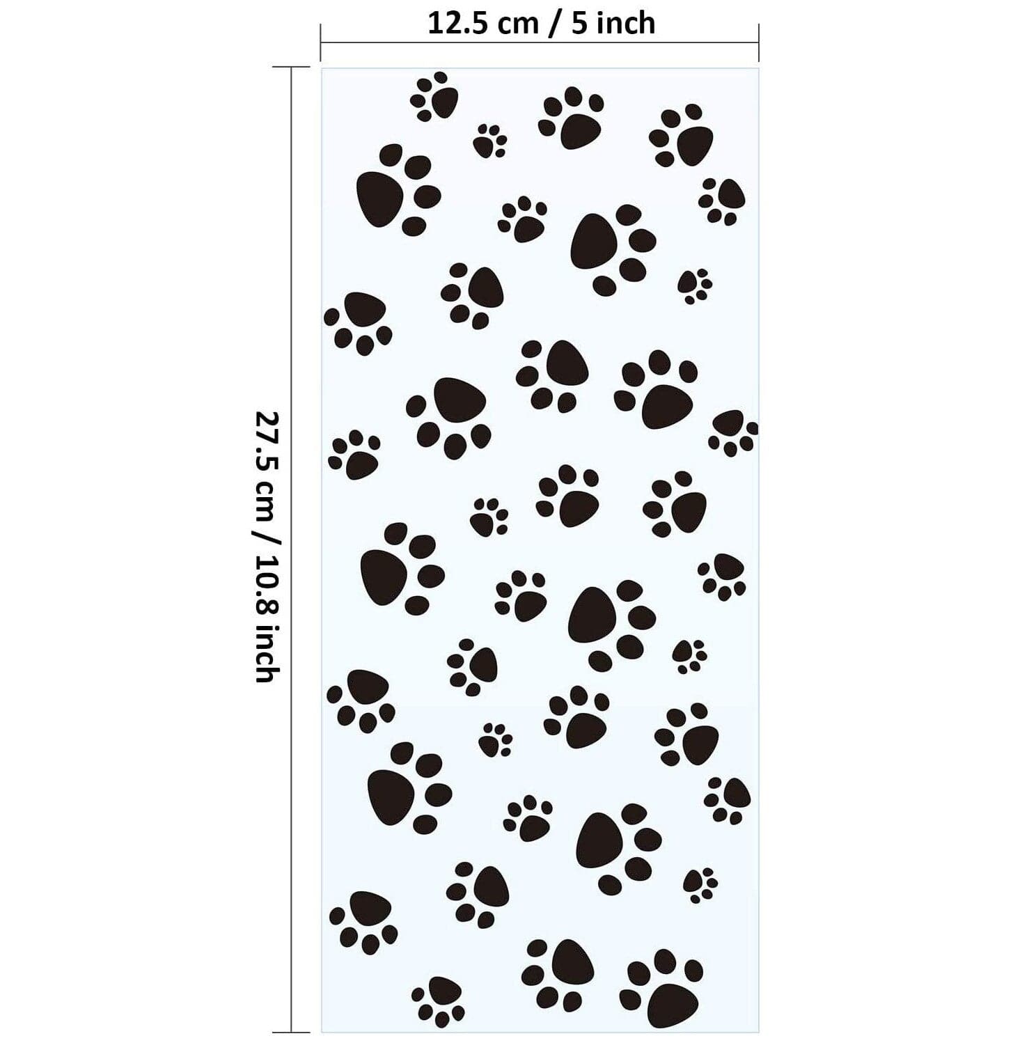 Cat Paw Print Candy & Gift Bags Flat Lay Design