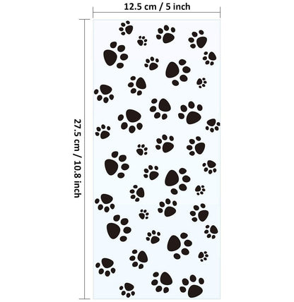 Cat Paw Print Candy & Gift Bags Flat Lay Design