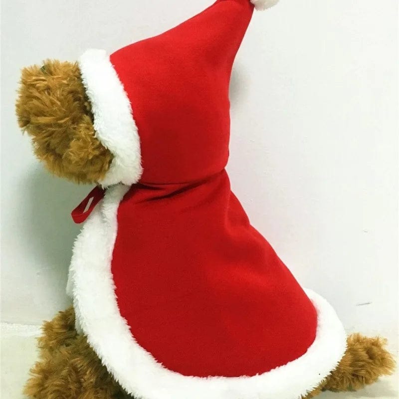 Cat Santa Cloak with Bell