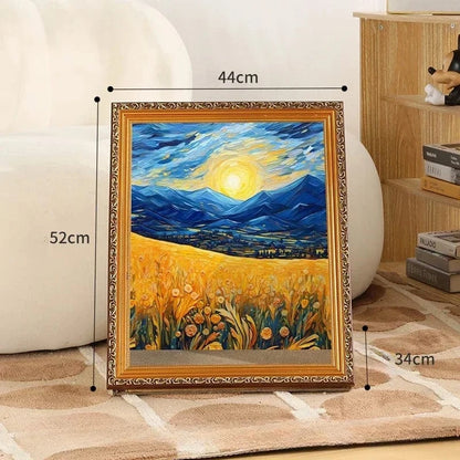 Cat scratching boards inspired by famous artworks
