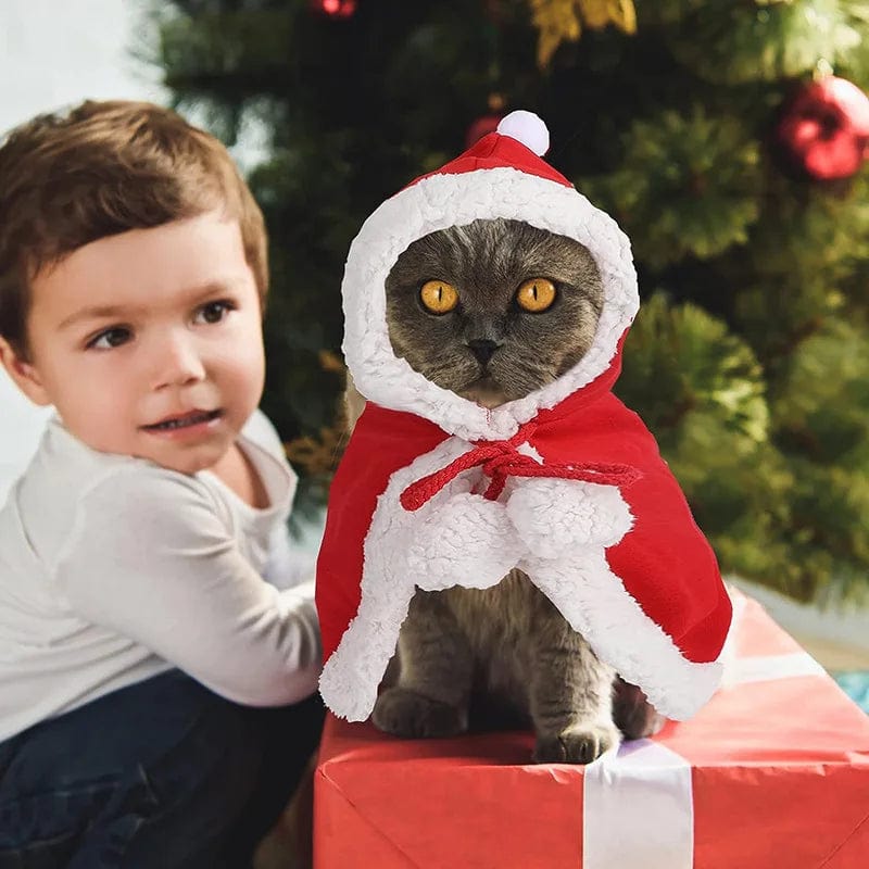 Christmas Pet Cape for Cats