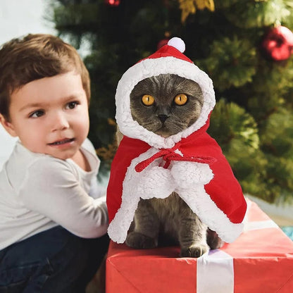 Christmas Pet Cape for Cats