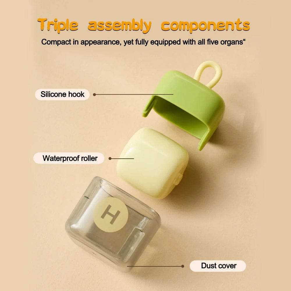 Compact mini lint roller for cat and dog hair removal