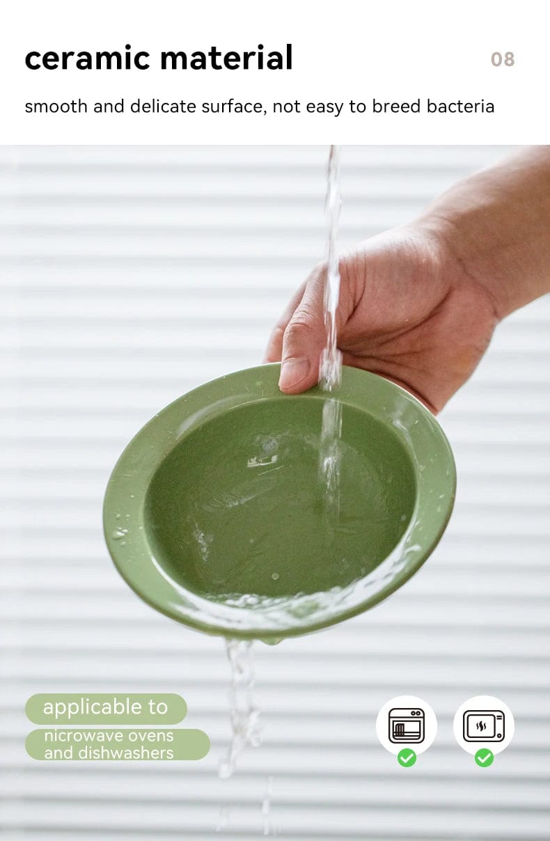 Curved Stand Cat Bowl – Ergonomic Height Design