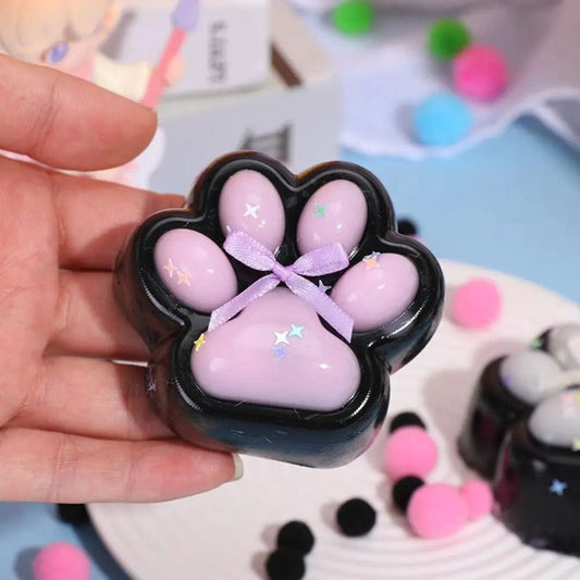 Cute Cat Paw Fidget Toy in Hand – Stress Relief Action