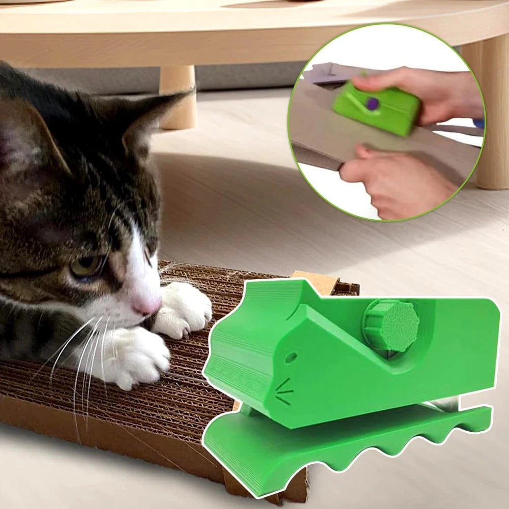 Cardboard Cutter for Cat Scratchers | DIY Cardboard Strip Tool ...