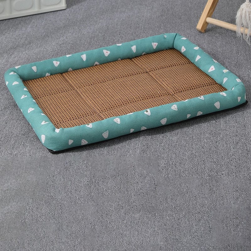Snuggly and cooling feline mat