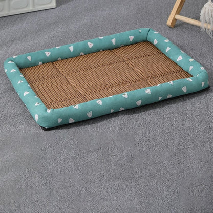 Snuggly and cooling feline mat