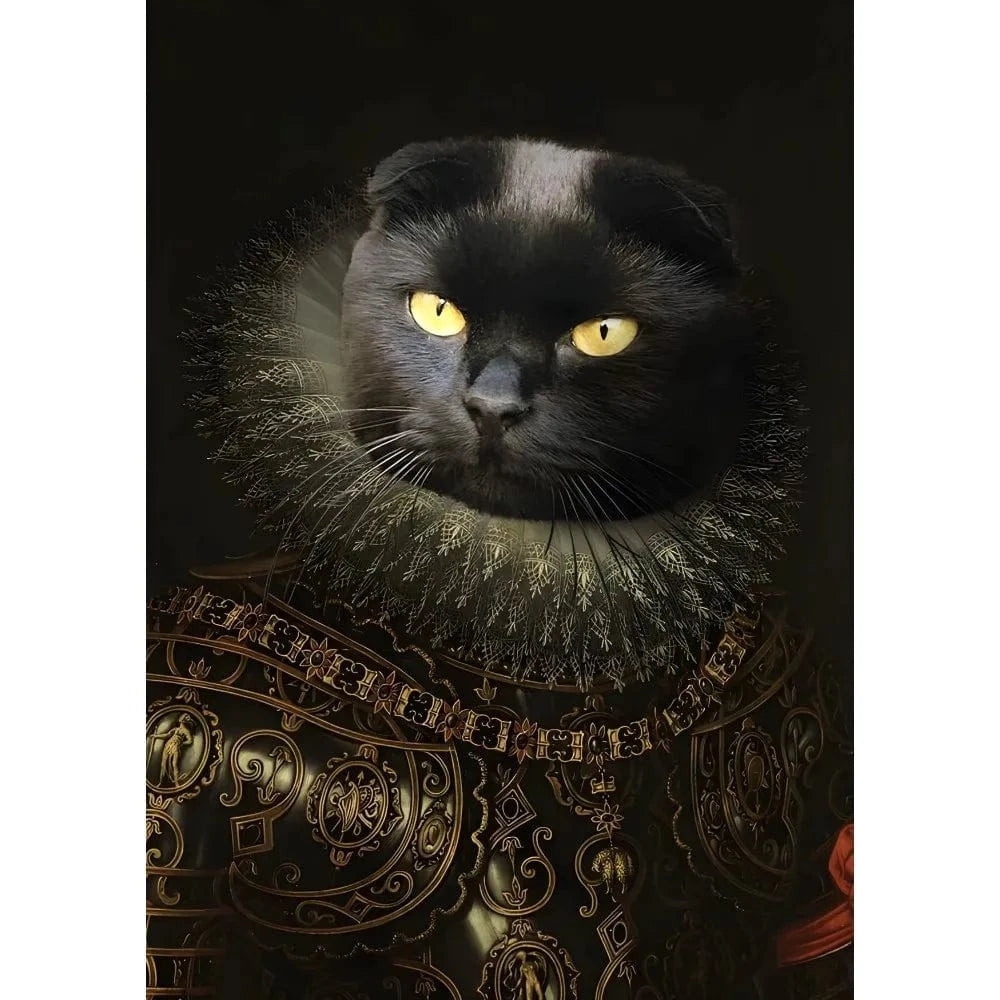 Durable funny cat posters for home decoration