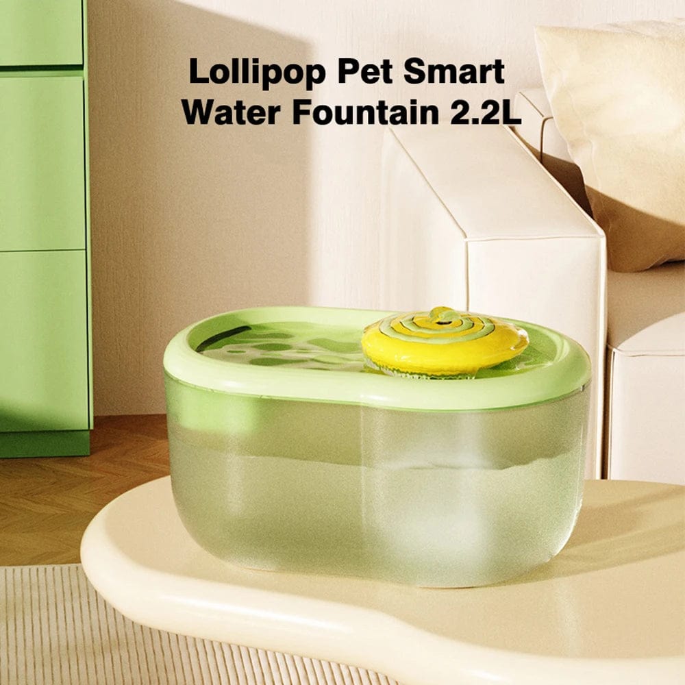 Electric Cat Water Fountain with 2.2L Large Capacity