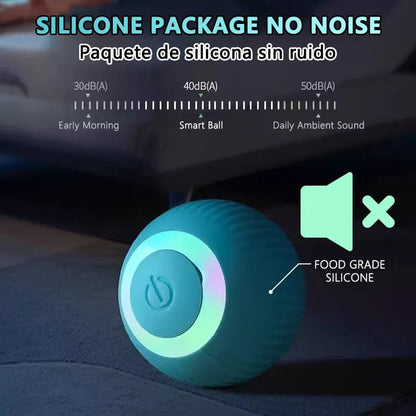 Electric smart cat ball with auto and touch modes

