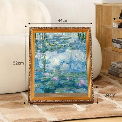Elegant oil painting scratch boards for cats and homes
